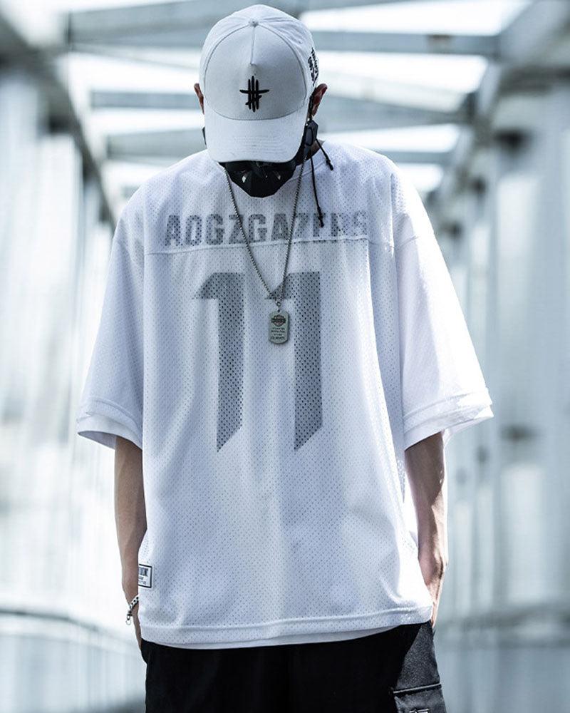 Get A Hint Fake Two Short Sleeve T-Shirt - Techwear Official