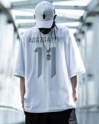 Get A Hint Fake Two Short Sleeve T-Shirt - Techwear Official