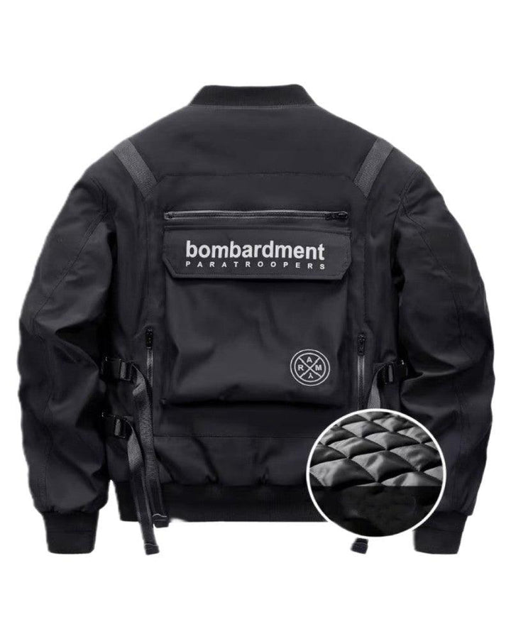 Futuristic Backpack Functional Bomber Jacket – Techwear Official
