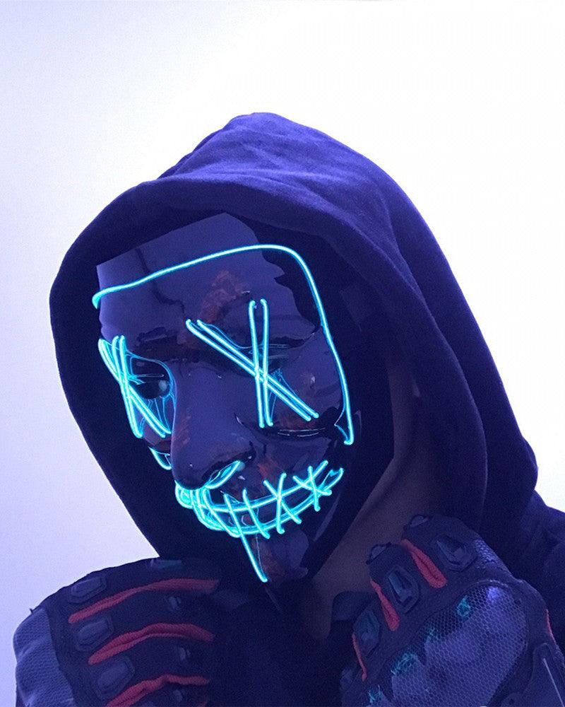 Ghost Face LED Glowing Mask - Techwear Official