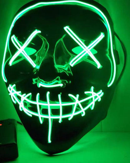 Ghost Face LED Glowing Mask - Techwear Official
