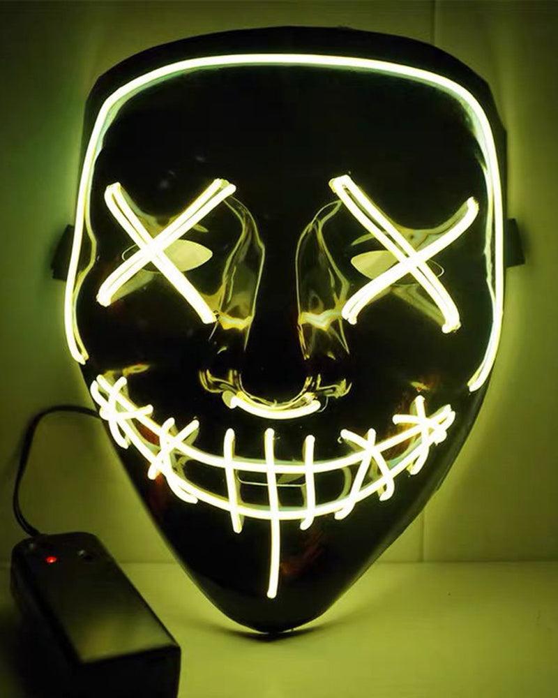 Ghost Face LED Glowing Mask - Techwear Official