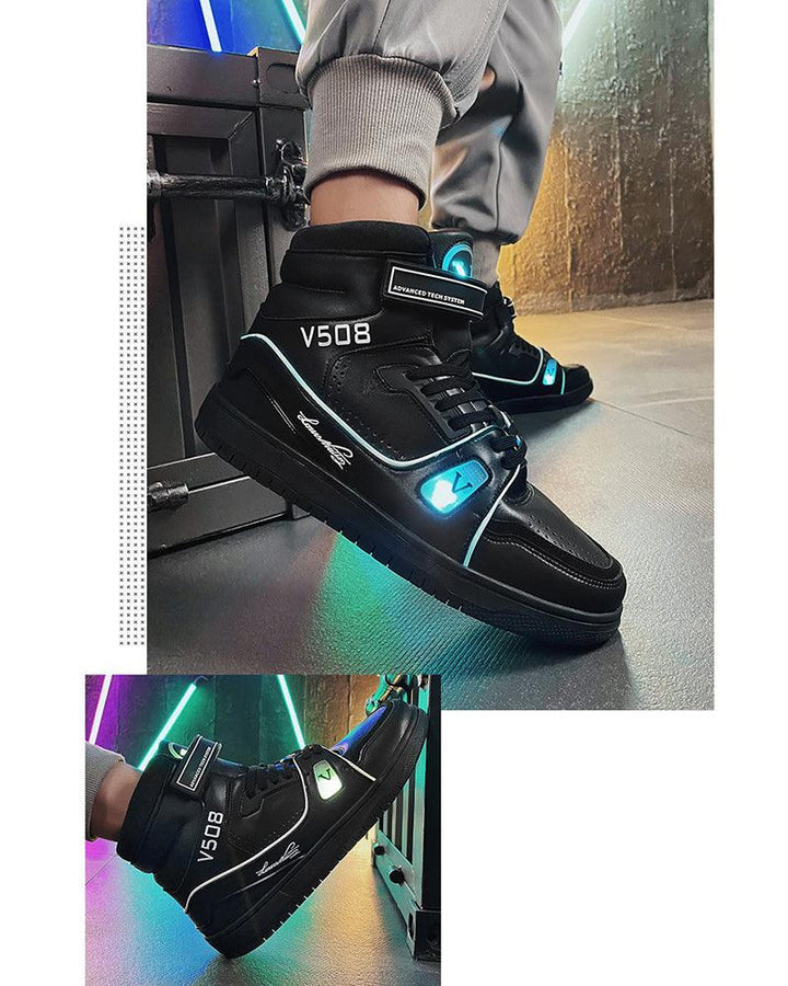 Glare Sprite Glowing Sneakers - Techwear Official