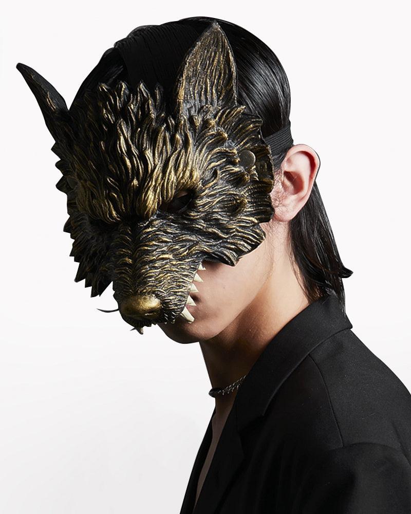 Cyberpunk Half Face Werewolf Mask – Techwear Official