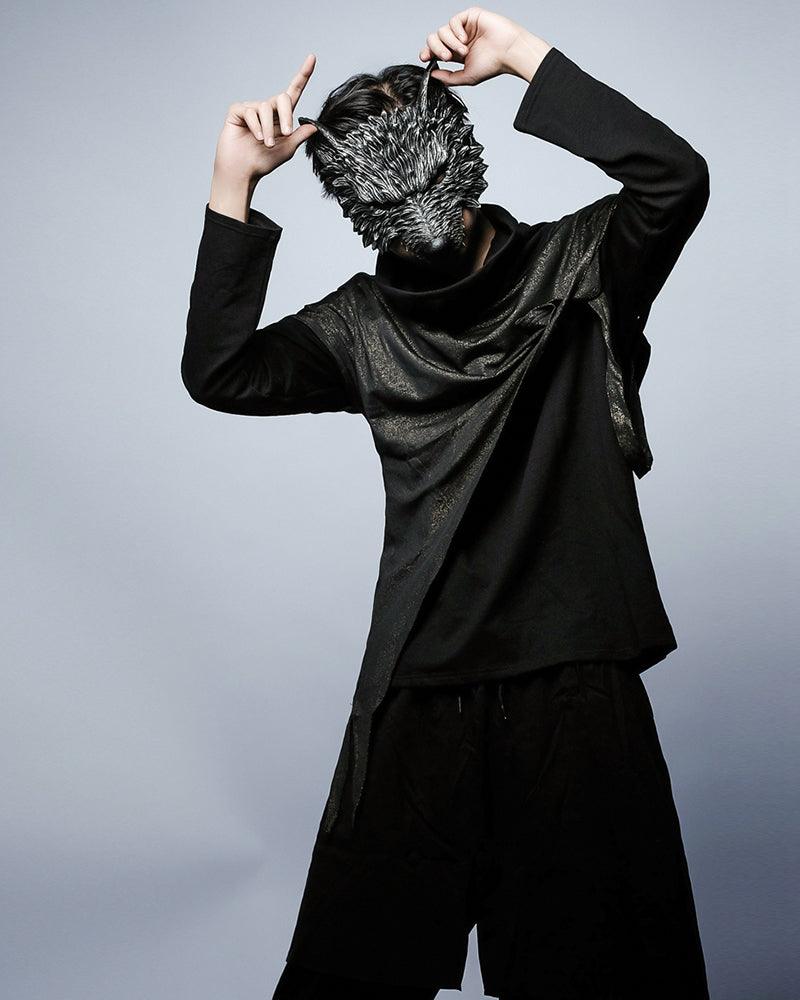 Cyberpunk Half Face Werewolf Mask – Techwear Official