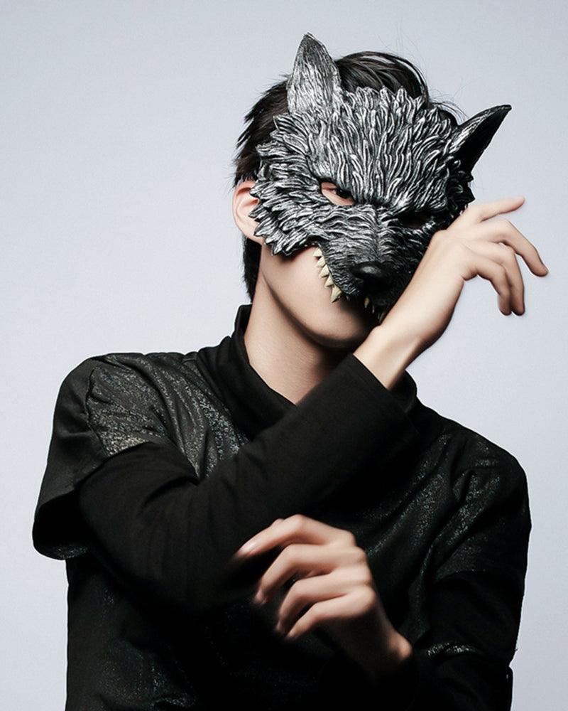 Cyberpunk Half Face Werewolf Mask – Techwear Official