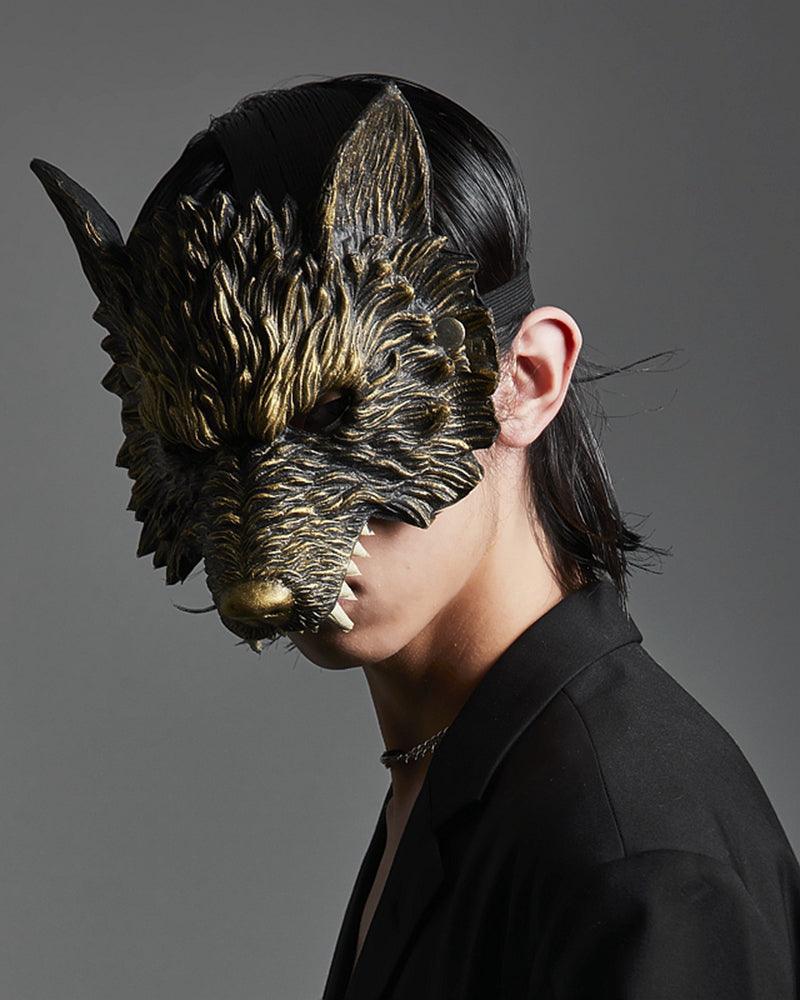 Cyberpunk Half Face Werewolf Mask – Techwear Official
