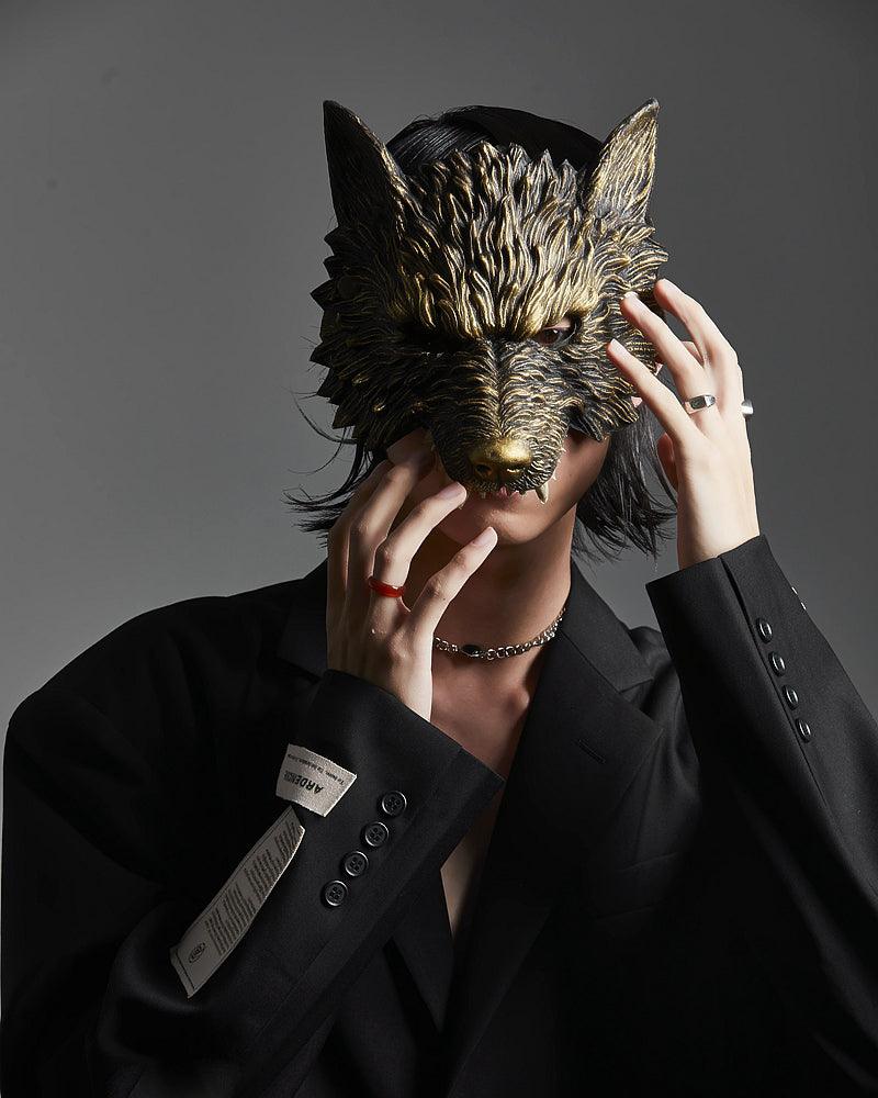 Cyberpunk Half Face Werewolf Mask – Techwear Official