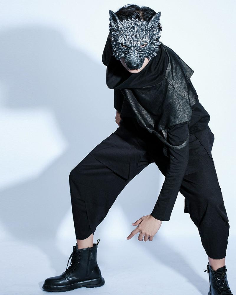 Cyberpunk Half Face Werewolf Mask – Techwear Official