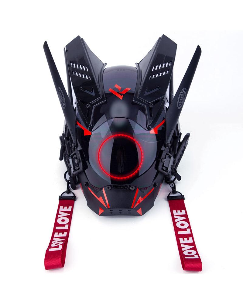 Got Me Wanting Cyberpunk Mask (LEDs available in 7 colors) - Techwear Official
