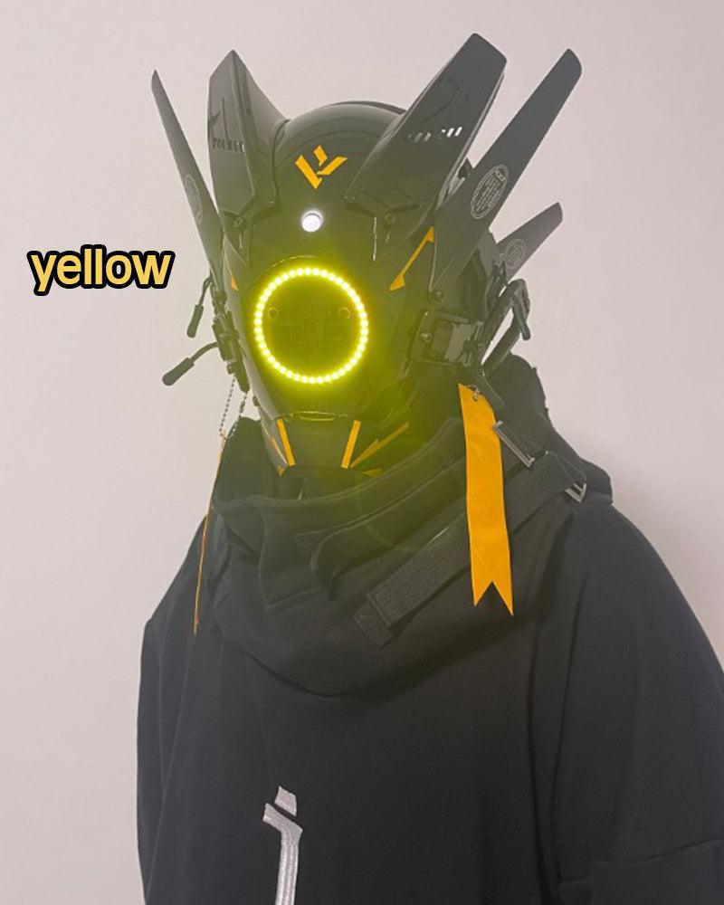Got Me Wanting Cyberpunk Mask (LEDs available in 7 colors) - Techwear Official