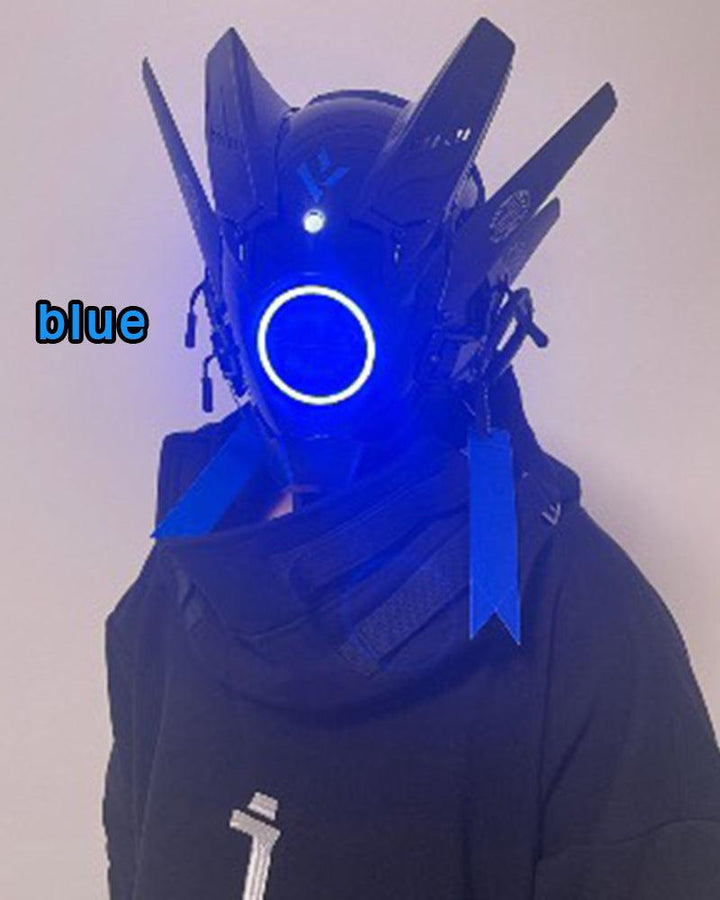 Got Me Wanting Cyberpunk Mask (LEDs available in 7 colors) - Techwear Official