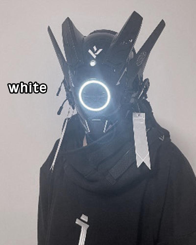 Got Me Wanting Cyberpunk Mask (LEDs available in 7 colors) - Techwear Official