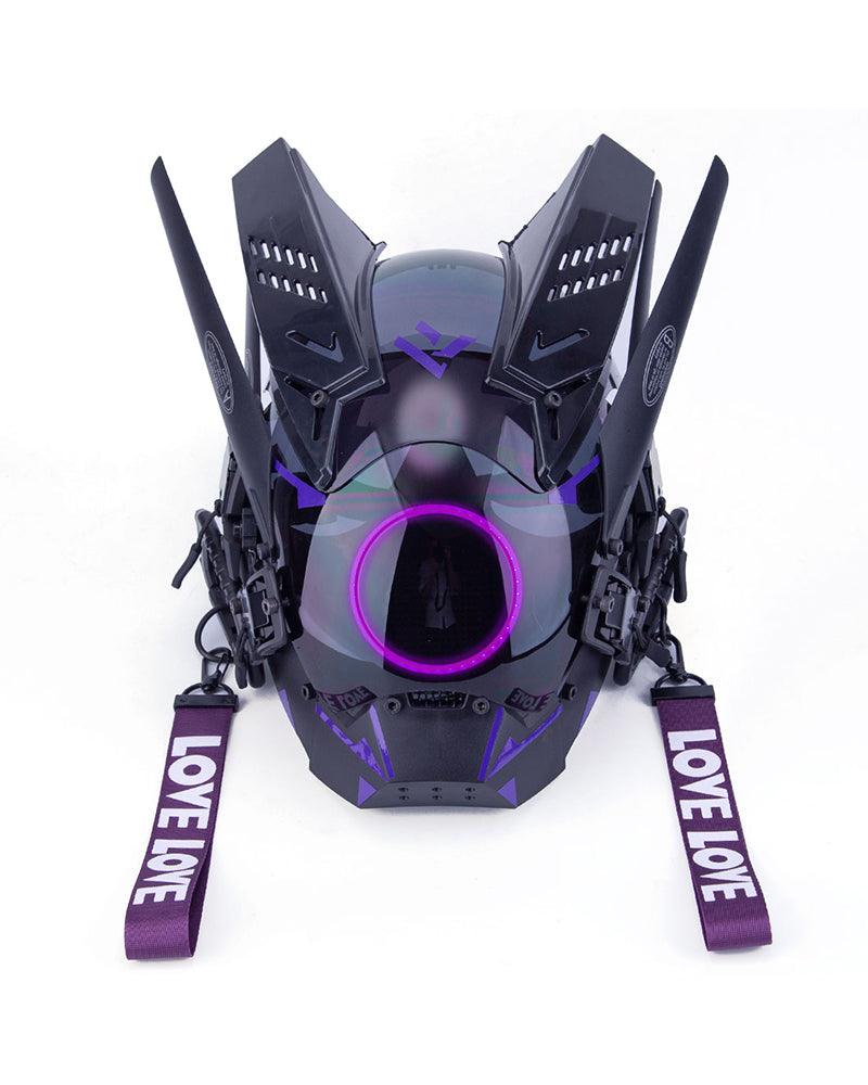 Got Me Wanting Cyberpunk Mask (LEDs available in 7 colors) - Techwear Official