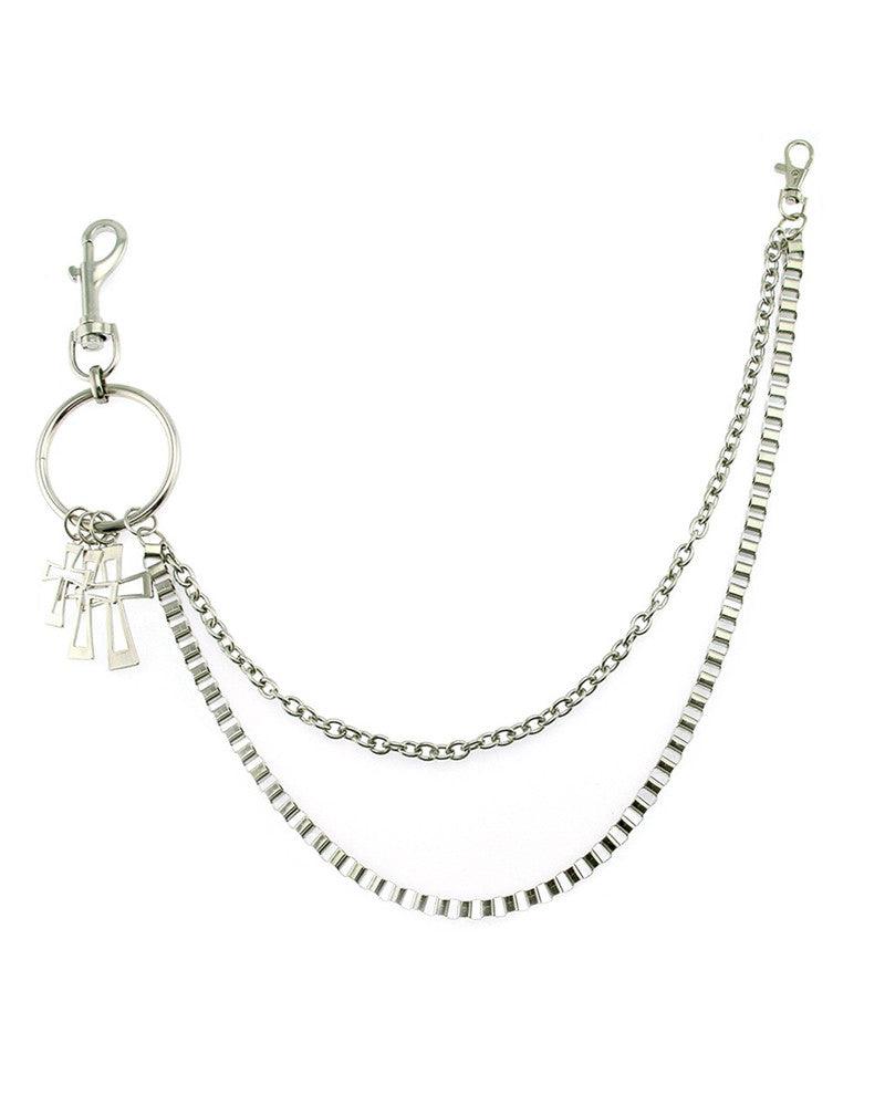 Got Too Close Cross Pants Chain - Techwear Official