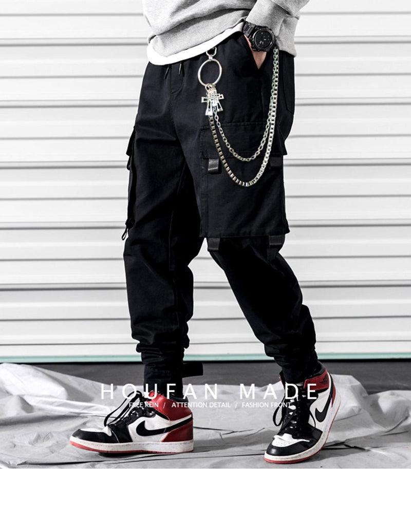 Got Too Close Cross Pants Chain - Techwear Official