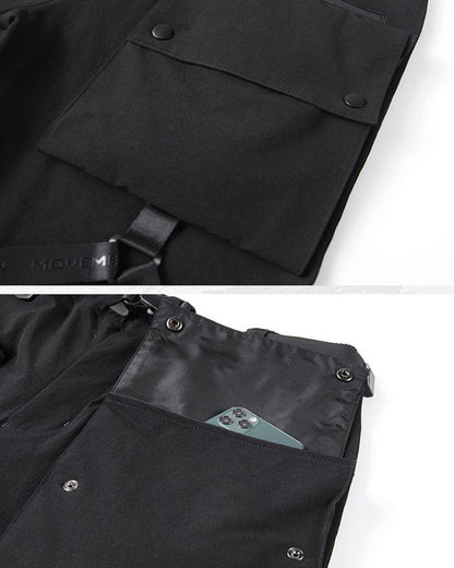 Gravity Down Paratrooper Pocket Pants - Techwear Official