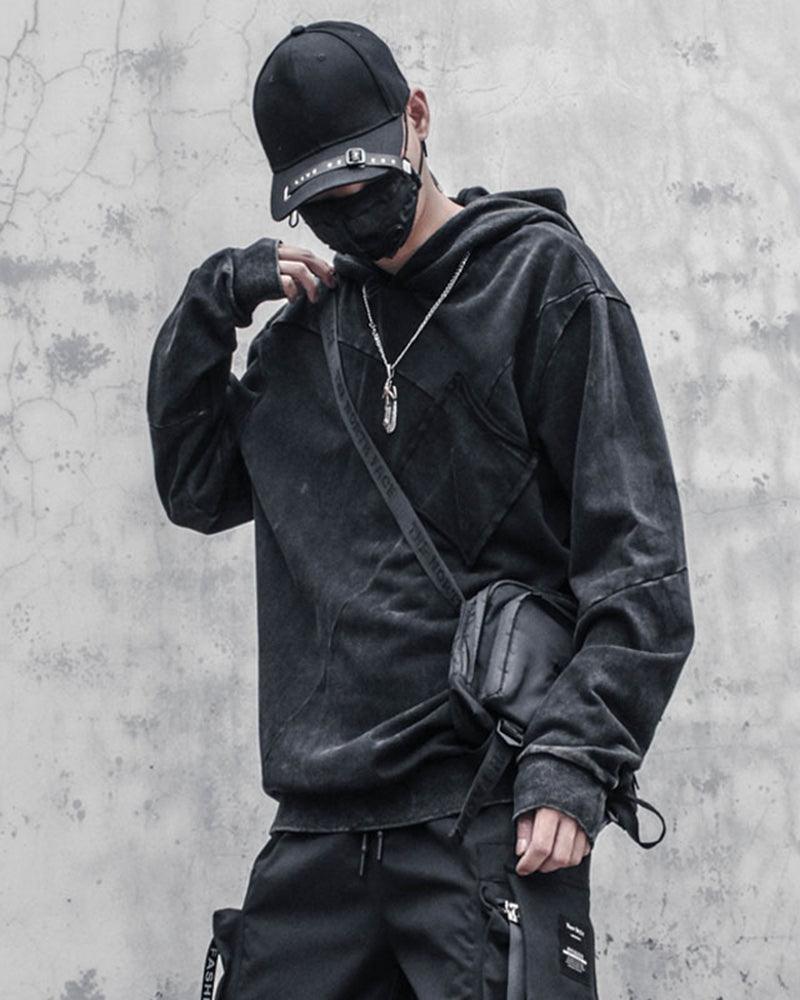 mens hoodie,men hoodies,hoodies for men,techwear hoodie,cyberpunk techwear hoodie,japanese techwear hoodie,cyberpunk hoodie,samurai hoodie,ninja hoodie,black hoodie,black hoodie mens,heavyweight hoodie,cool hoodie,japanese hoodie,streetwear hoodie,black essentials hoodie,pullover hoodie,techwear,affordable techwear,techwear fashion,Japanese techwear,techwear outfits,futuristic clothing,cyberpunk clothing,cyberpunk techwear,cyberpunk fashion