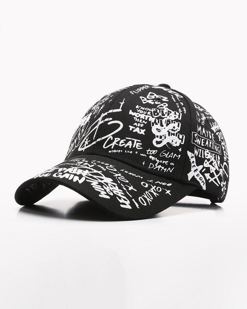 Head Of The Game Graffiti Cap - Techwear Official