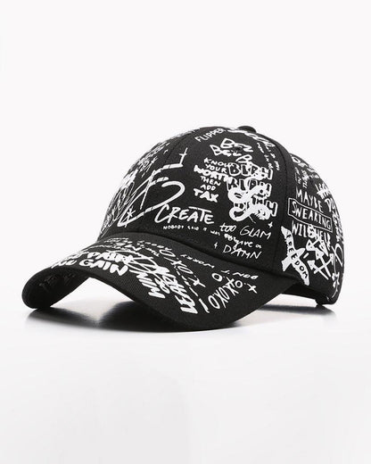 Head Of The Game Graffiti Cap - Techwear Official