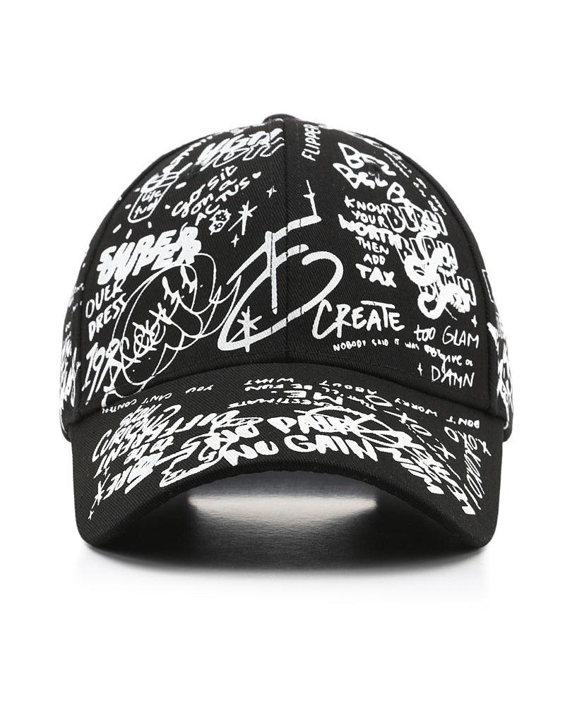 Head Of The Game Graffiti Cap - Techwear Official