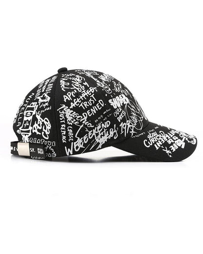 Head Of The Game Graffiti Cap - Techwear Official