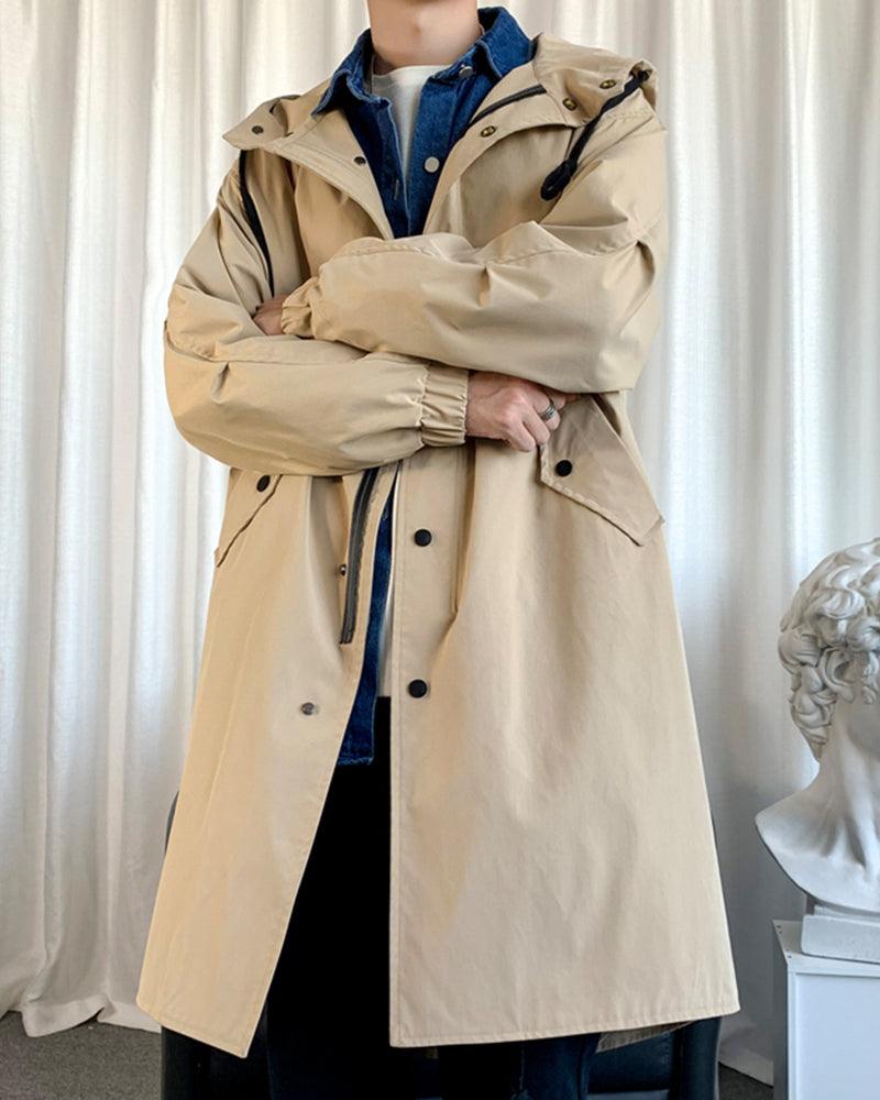 Headliner Techwear Long Jacket - Techwear Official