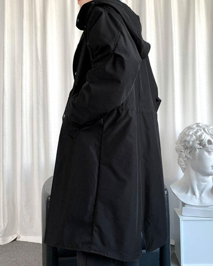 Headliner Techwear Long Jacket - Techwear Official