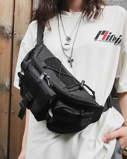 chest bag,chest pack,black chest bag,tactical chest bag,cross chest bag,men chest bag,men&