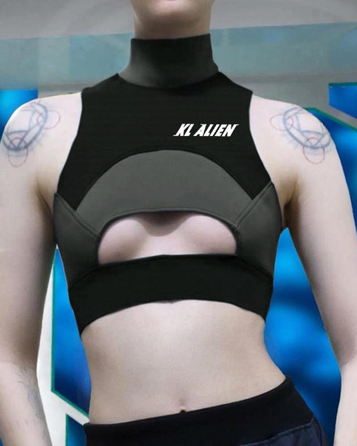 How To Be A Hottie Cutout Tank Top - Techwear Official