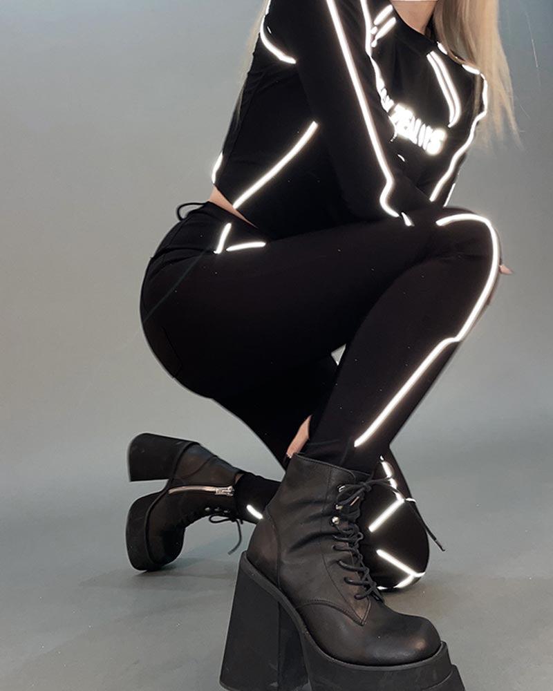 Hungry Games Reflective Tracksuit（Sold Separately） - Techwear Official