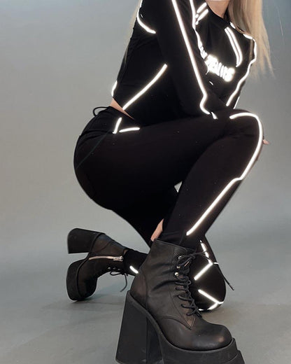 Hungry Games Reflective Tracksuit（Sold Separately） - Techwear Official