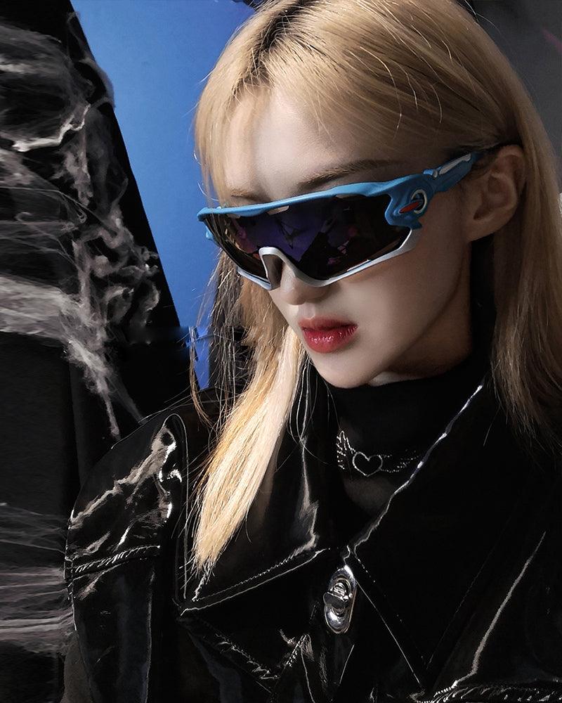 I Am No Angel Cyberpunk Sunglasses - Techwear Official