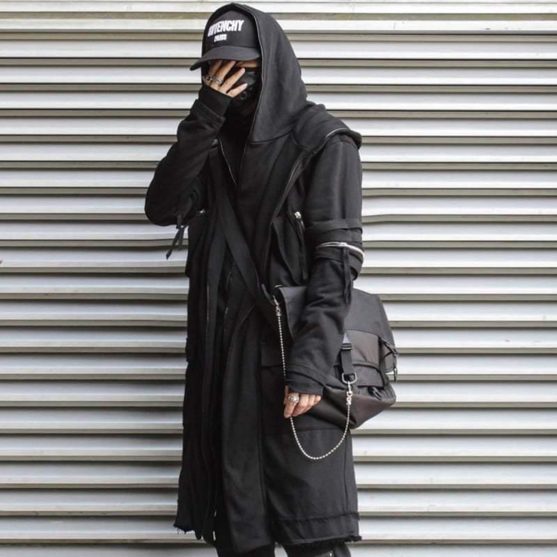 I Can't Help It Long Coat - Techwear Official