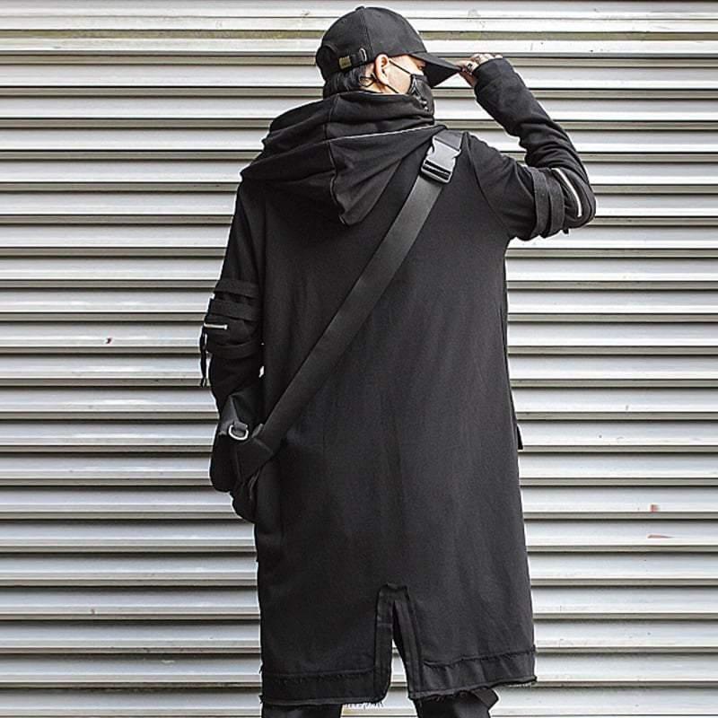 I Can't Help It Long Coat - Techwear Official