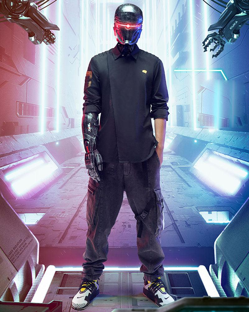I Want Freedom Cyberpunk Reflective Pants - Techwear Official