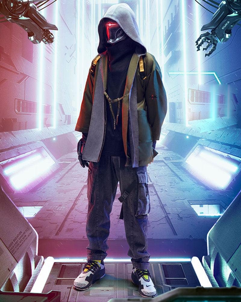 I Want Freedom Cyberpunk Reflective Pants - Techwear Official