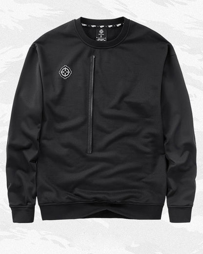 crewneck sweatshirt,black sweatshirt,mens sweatshirt,tactical hoodie,lightweight hoodie,techwear hoodie,cyberpunk techwear hoodie,streetwear hoodie,pullover hoodie,techwear,affordable techwear,techwear fashion,Japanese techwear,techwear outfits,futuristic clothing,cyberpunk clothing,cyberpunk techwear,cyberpunk fashion