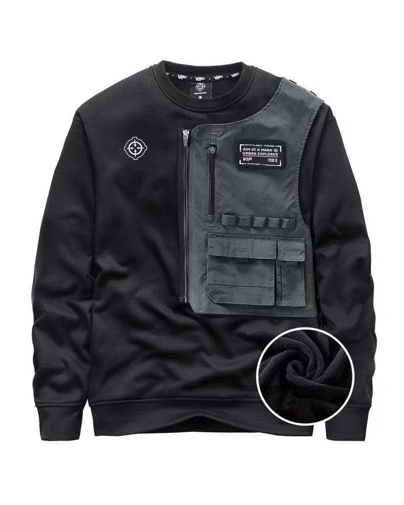 I Was Screaming Cargo Sweatshirt - Techwear Official