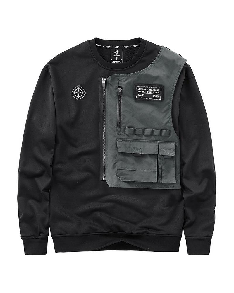 I Was Screaming Cargo Sweatshirt - Techwear Official