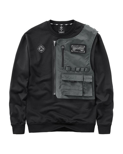 I Was Screaming Cargo Sweatshirt - Techwear Official