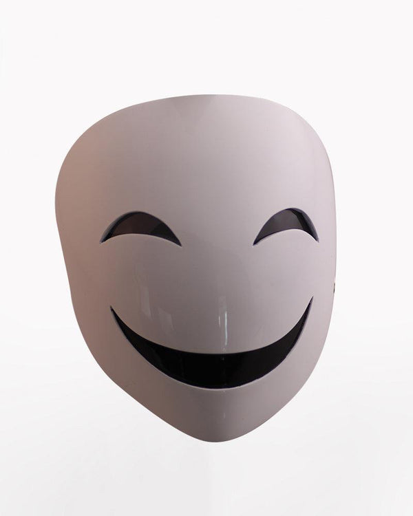 Smiley Mask,Halloween,Party,Cosplay ,High Rise Invasion Sky violation Mask,Resin Mask,White Smile Mask,Mask