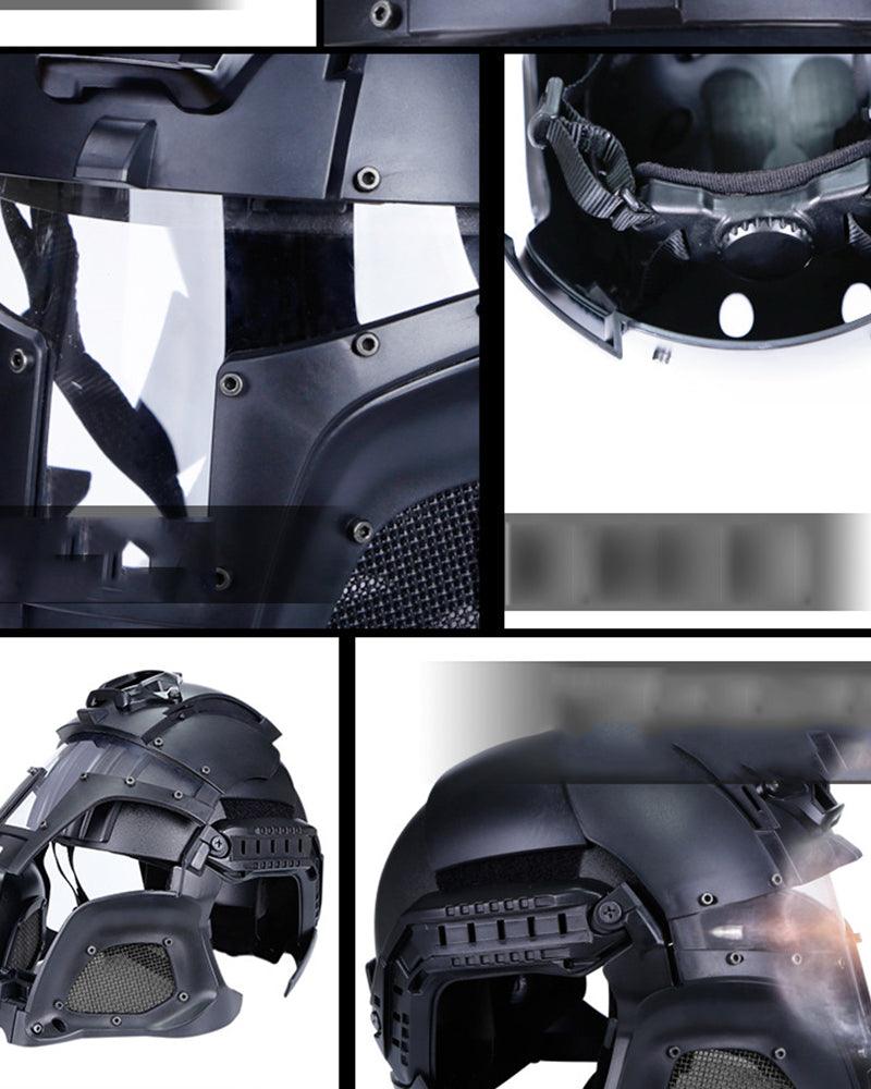 Iron Warrior Mask Helmet - Techwear Official