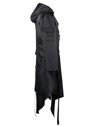 Irregular Ribbons Cool Long Jacket - Techwear Official