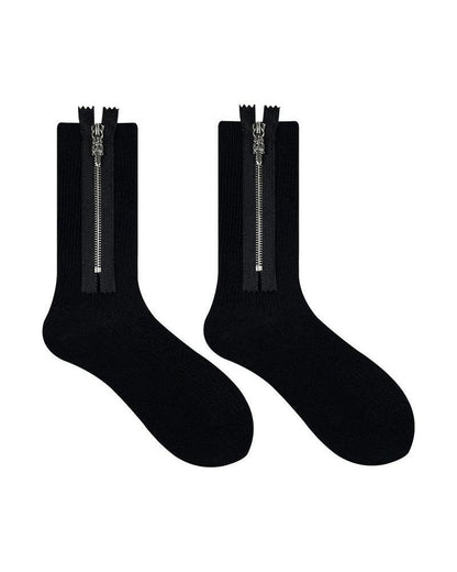 Japanese Style Sword Zipper Sports Socks - Techwear Official