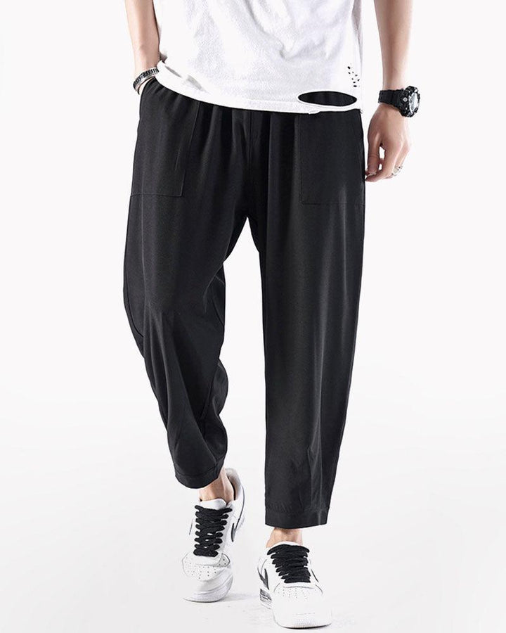 Summer Time Rendering Ice Silk Ankle-length Pants - Techwear Official