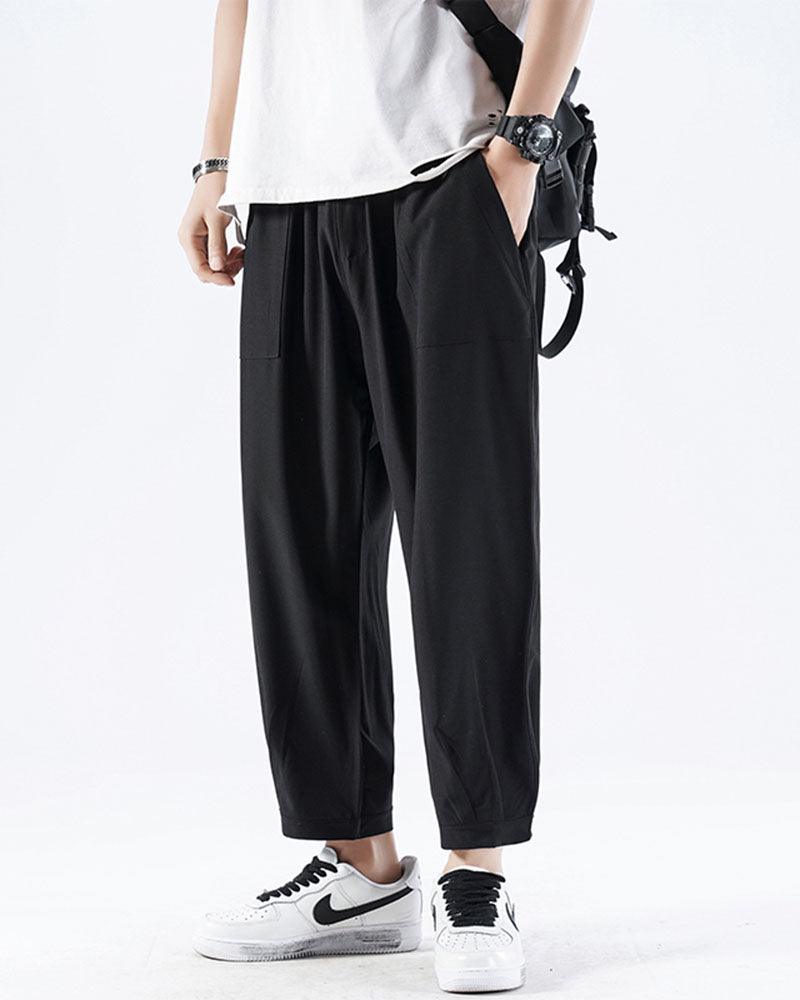 Summer Time Rendering Ice Silk Ankle-length Pants - Techwear Official