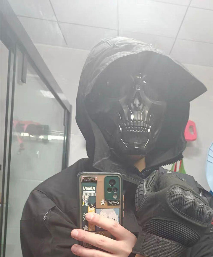 – Official Techwear Skull Gear Face Full Mask