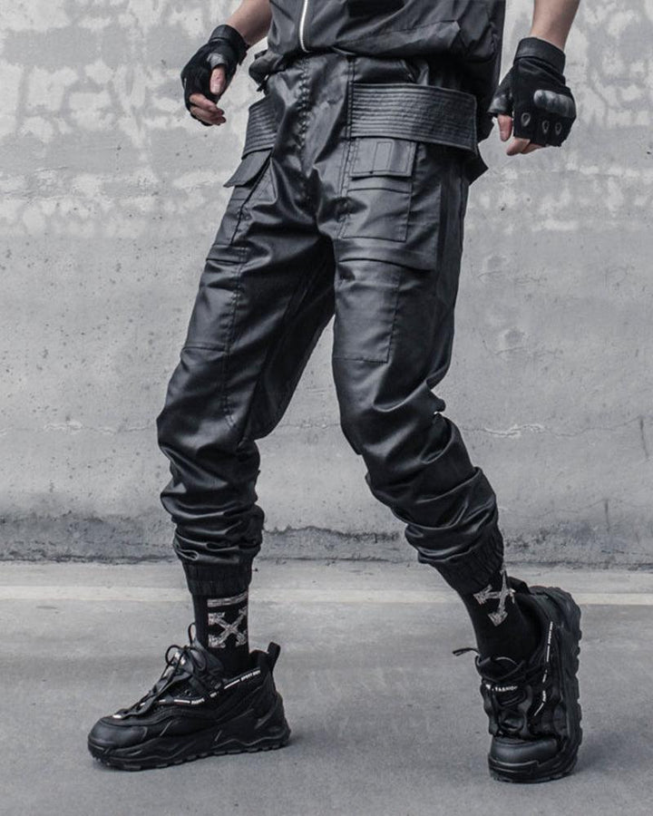 Techwear Official Let Love Continue Real Cargo Pants - Black / S