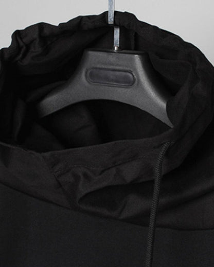 Life Is Meaningless Hoodie Cloak - Techwear Official